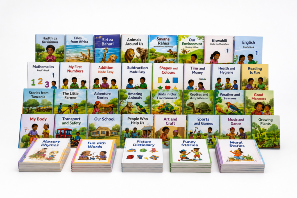 Primary School Library Set — 100 Books (Tanzania)