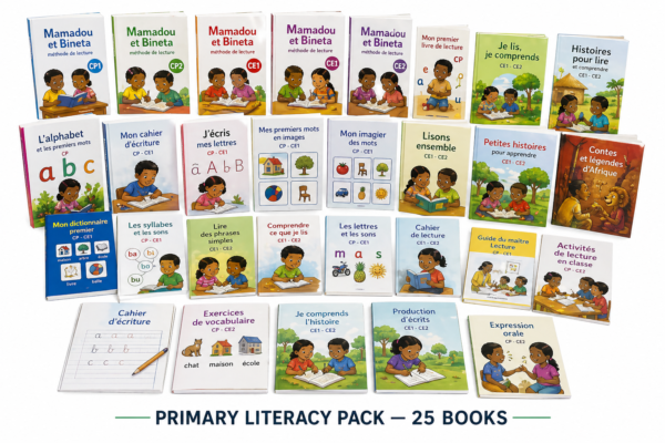 Primary Literacy Pack — 25 Books