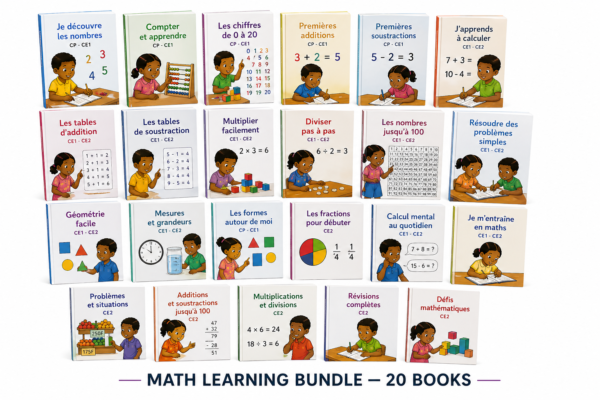 Math Learning Bundle — 20 Books