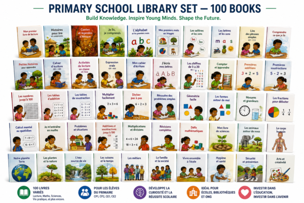 Primary School Library Set — 100 Books