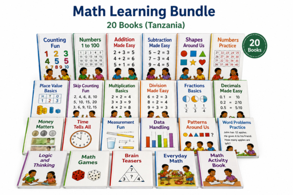 Primary School Library Set — 100 Books (Tanzania)