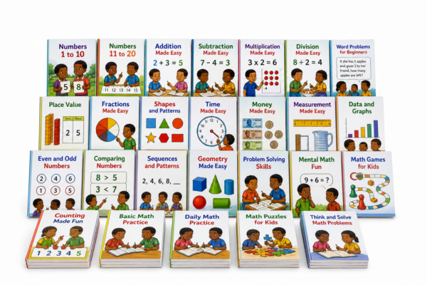 Math Learning Bundle — 20 Books (Nigeria)