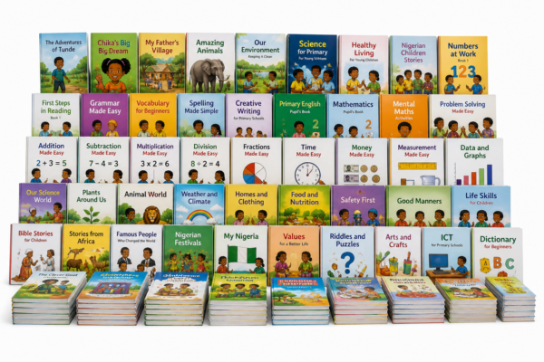 Primary School Library Set — 100 Books (Nigeria)